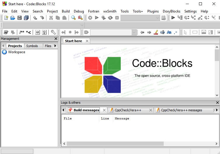 Codeblocks как создать проект c